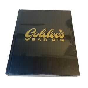 Goldee's Bar-B-Q Heard Milne White Fain Texas BBQ Black Hardcover Cookbook